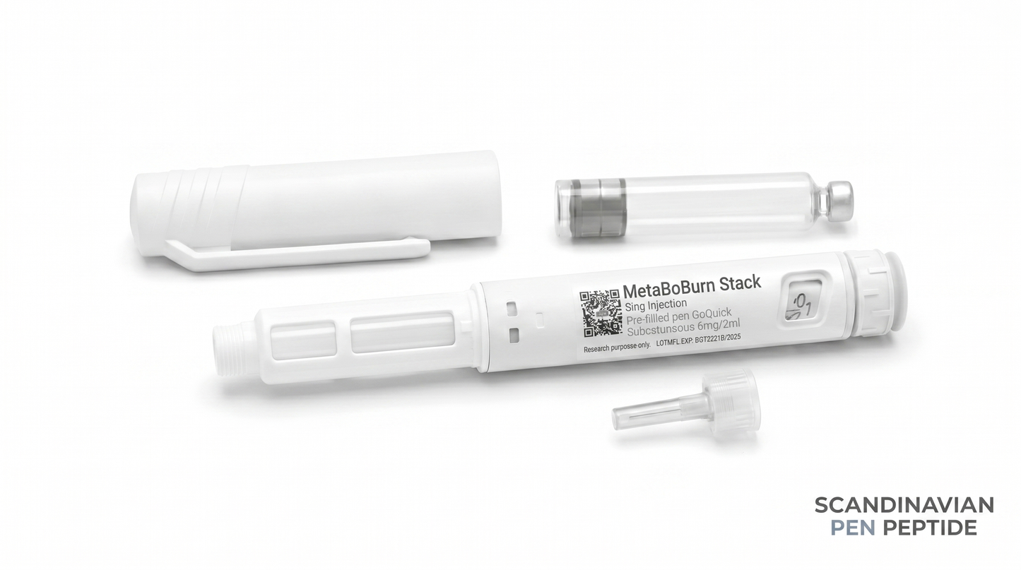 MetaboBurn Stack | 3ml — Formule Peptidique Métabolique