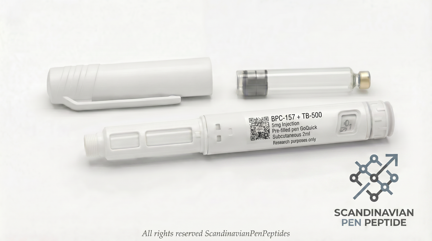 BPC-157 (5mg) + TB-500 (5mg) | Blend — Peptide Régénérateur Synergique