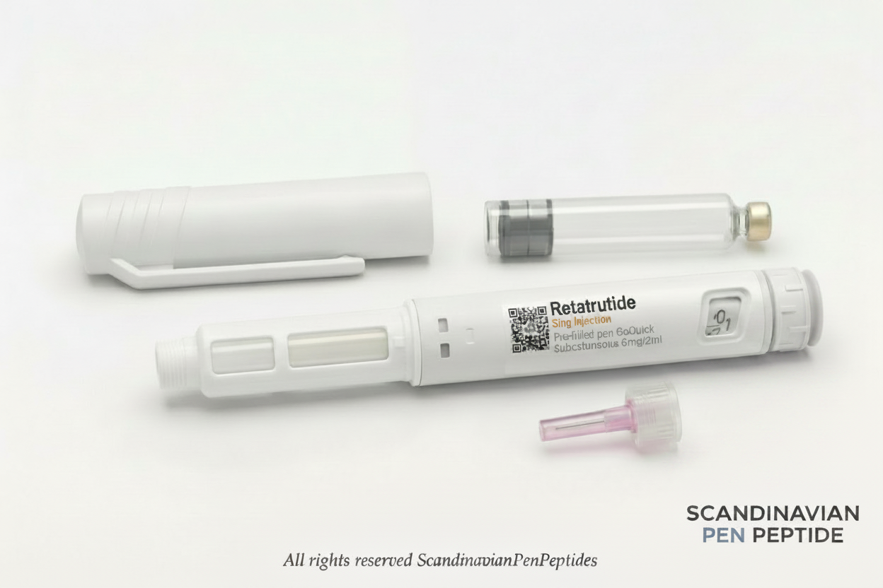 Retatrutide | 6mg/12mg — Peptide Métabolique Triple Agoniste