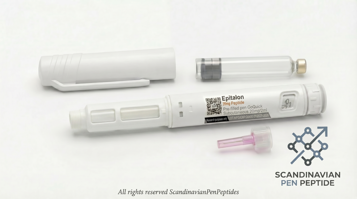 Epitalon | 20mg — Peptide Anti-Âge & Télomères